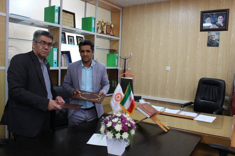 تفاهم نامه همکاری میان اداره بهزیستی و دانشگاه جاوید شهرستان جیرفت